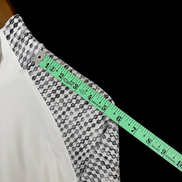 Athletic Works Women's White Stretchy Long Sleeve Athletic Fit Top SZ/XL 16-18 - Picture 10 of 14